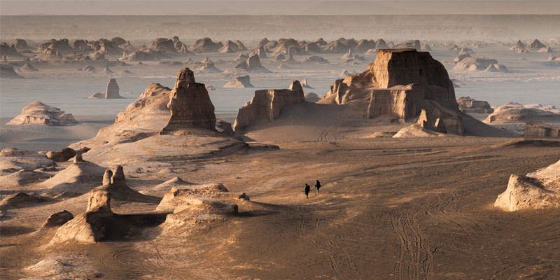 The UNESCO listed Lut Desert - The scenic desert of Iran
